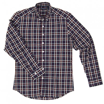 Knox Navy Plaid
